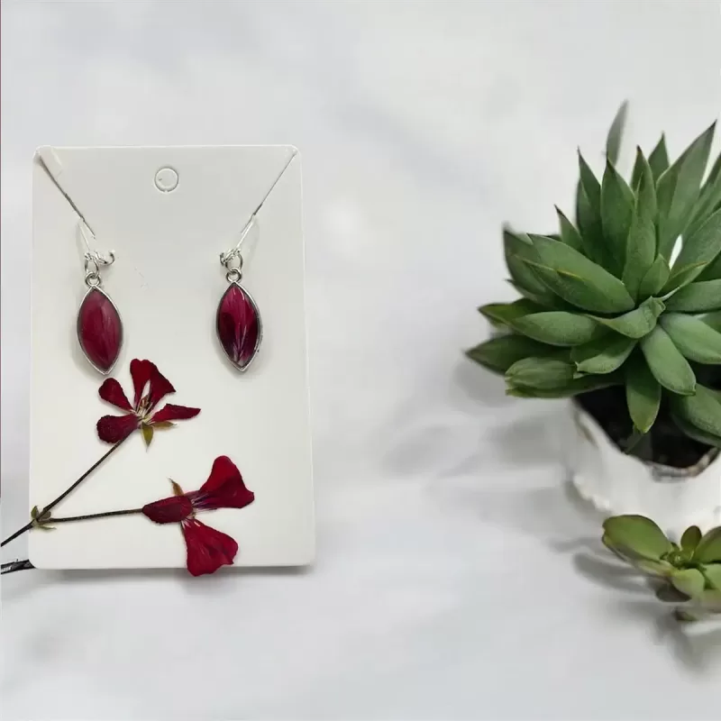 Handmade epoxy earring